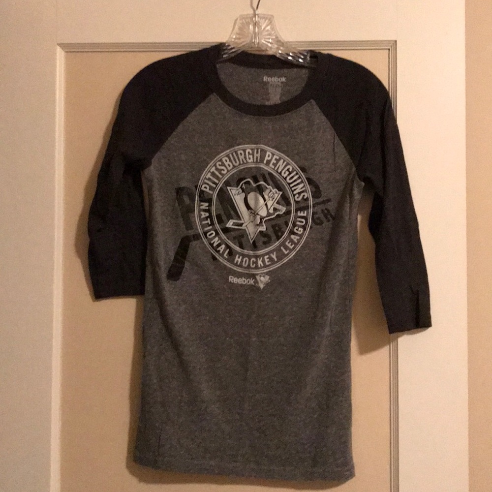 Pittsburgh Penguins Baseball Tee